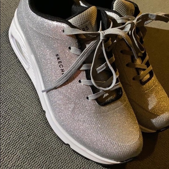 Skechers Shoes - Skechers Uno Diamond Shatter Women's Sneaker